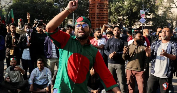 Bangladesh Violence Iqlab manch anti india