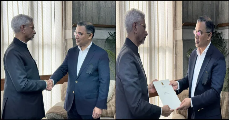 dr s jaishankar meet tariq rahman