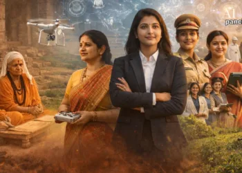 भारत में महिलाओं का सामाजिक, राजनीतिक और आर्थिक जीवन अब आत्मनिर्भरता, नेतृत्व और सांस्कृतिक पुनर्जागरण की ओर संकेत करता है। (फोटो- एआई निर्मित)
