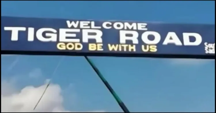 Manipur tiger road