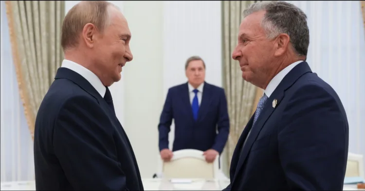 Steve Witcoff and Vladimyr Putin meet