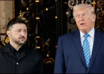 trump Zelensky meets in maar e lago