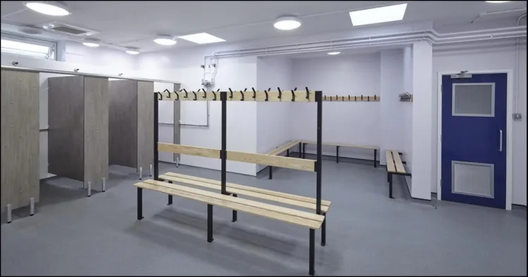 UK Mixed changing rooms