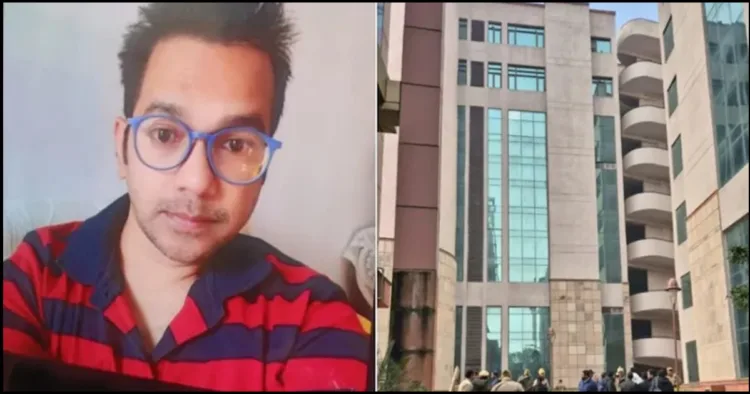 Delhi Saket court epmloyee commited Suicide