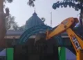 अवैध मजार ध्वस्त