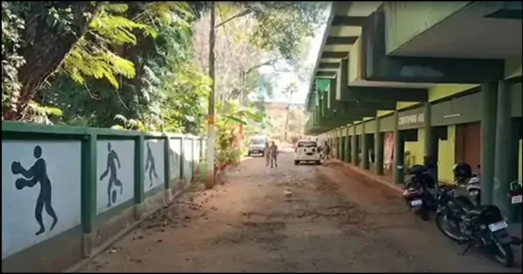 इसी हॉस्टल में रहती थीं दोनों एथिलीट्स (फोटो साभार: दैनिक भास्कर)