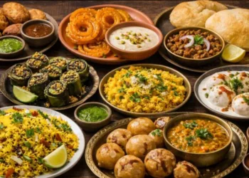 Madhya Pradesh Famous Foods (AI Generated Image)