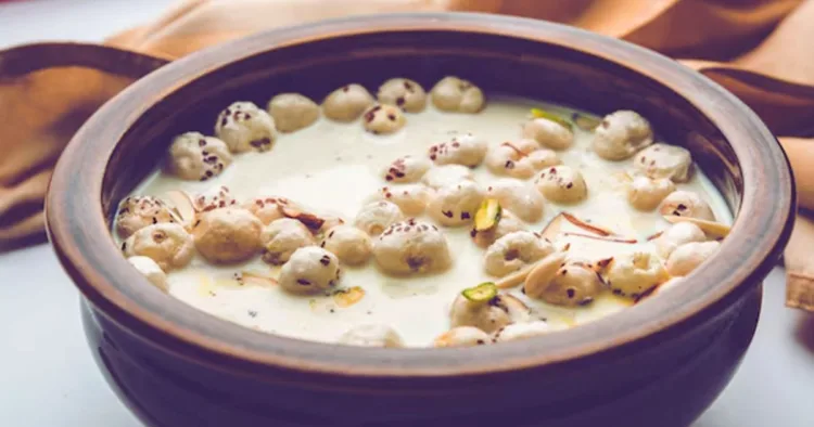 Makhana and Milk Benefits