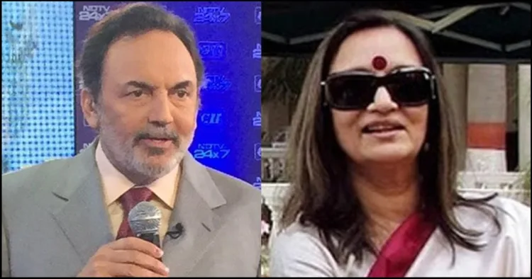 NDTV promoter Pranoy Roy radhika Roy