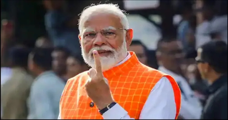 PM Modi massage at National voters day