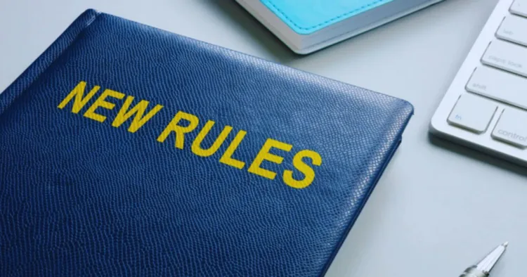Rule Change 1st January