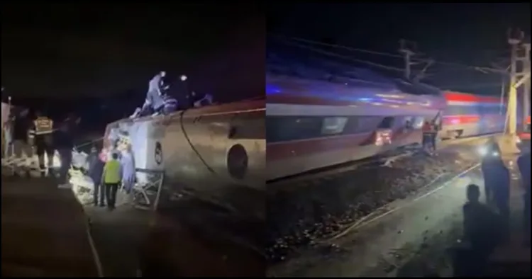 Spain High speed train accident