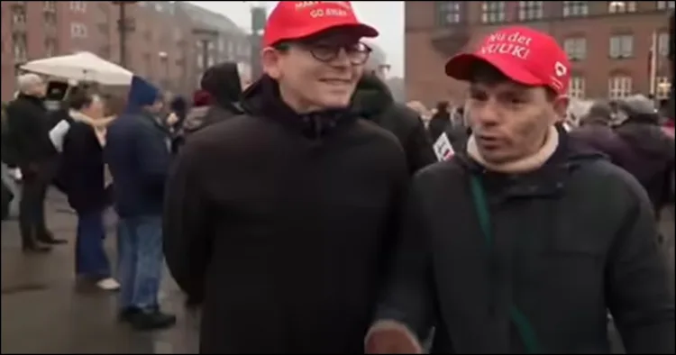 Trump Greenland Danish protest