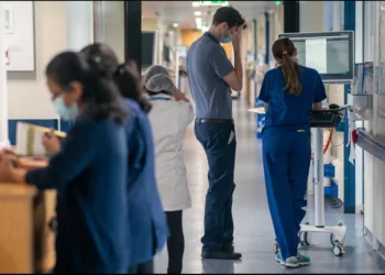 UK NHS ghoast girl