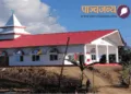 गांव में बना भव्य मंदिर