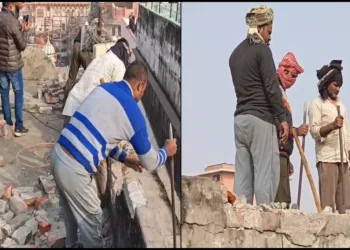 Varanasi Illegal encroachment