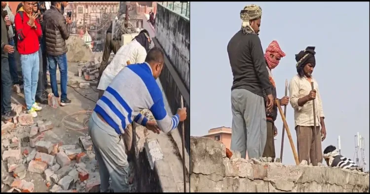 Varanasi Illegal encroachment