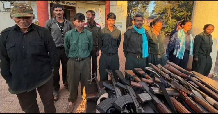 Chhattisgarh Naxal surrender