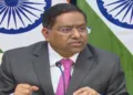 MEA Spokesperson Randhir Jaiswal