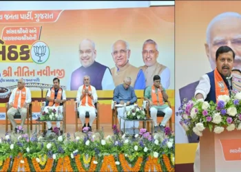 Nitin naveen Gujarat Visit