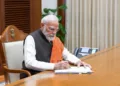 जनता से जुड़े महत्वपूर्ण निर्णयों को मंजूरी देते प्रधानमंत्री श्री नरेंद्र मोदी