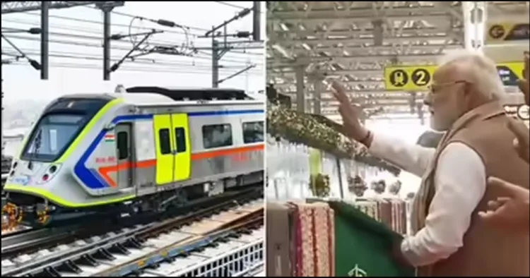 PM Narendra Modi Inaugurate meerut metro