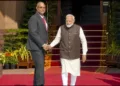 PM Narendra Modi with seychelles president