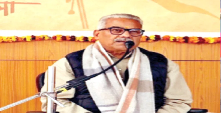 कार्यक्रम को संबोधित करते हुए डॉ. कृष्ण गोपाल