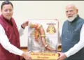 CM Dhami meets PM Modi