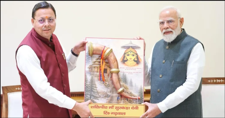 CM Dhami meets PM Modi