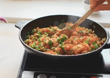 making food on induction tips