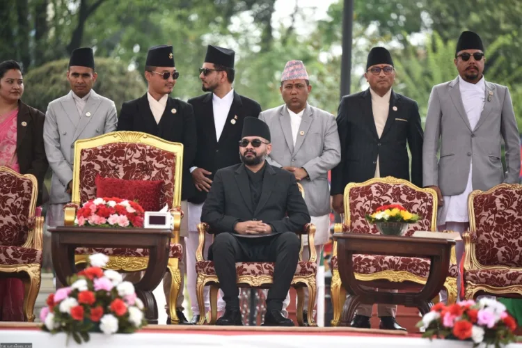 प्रधानमंत्री बालेन शाह और नए बने मंत्री