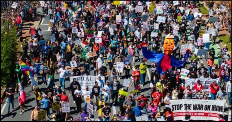No Kings protest Against trump