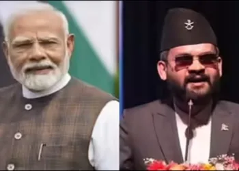 PM Modi talks with Nepal leaders