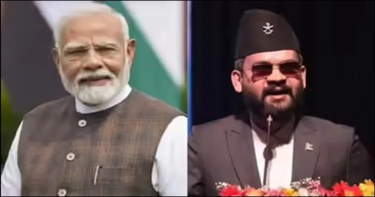 PM Modi talks with Nepal leaders