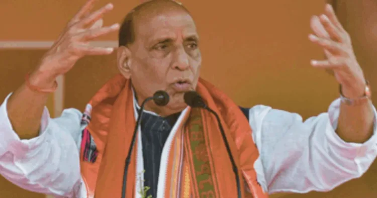 रक्षा मंत्री राजनाथ सिंह