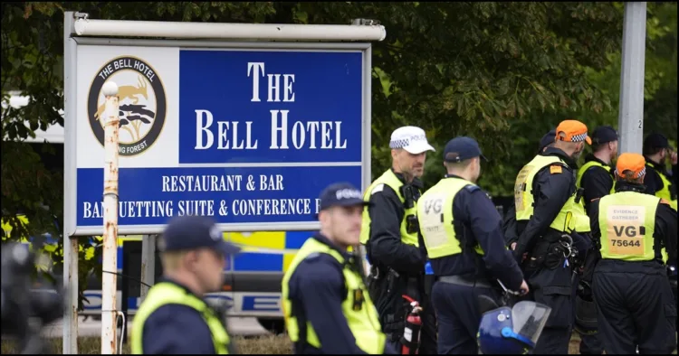 Scotland police migrant hotel crime