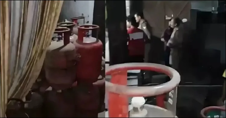 SP leader Rehan khan LPG Black Marketting