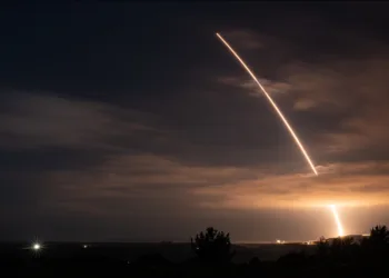 US Minuteman missile test