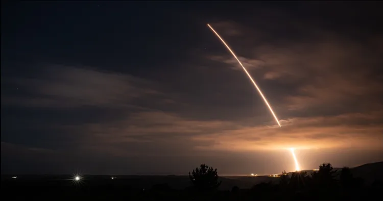 US Minuteman missile test