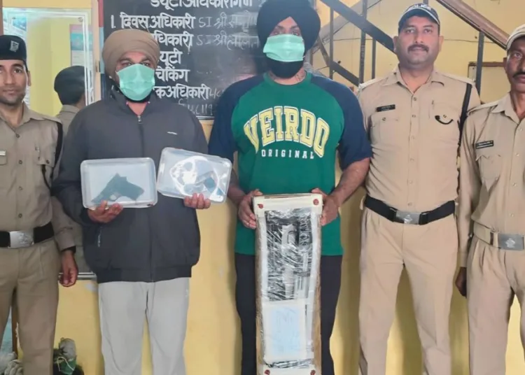 पुलिस की हिरासत में आरोपी