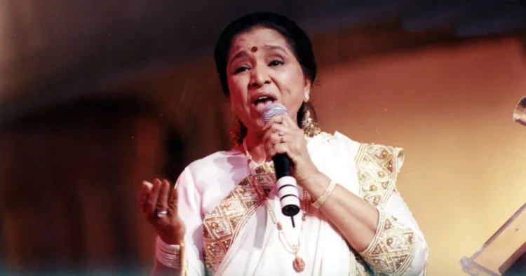 Asha Bhosle passed away