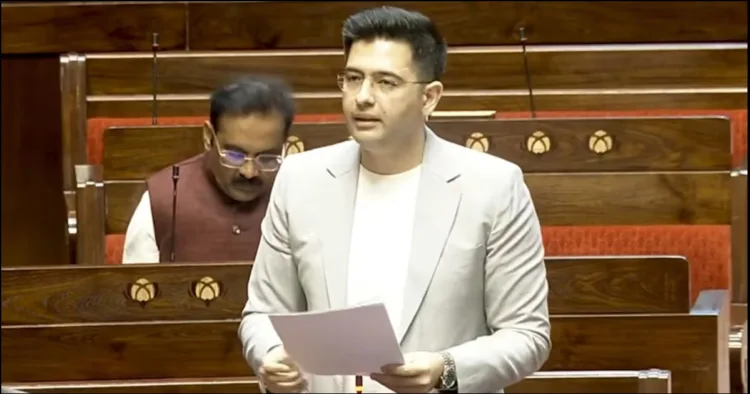 राघव चड्ढा (फोटो साभार: इंडियन एक्सप्रेस)