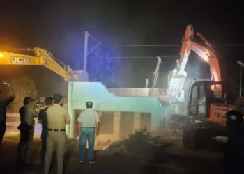 उधम सिंह नगर में अवैध मजार की गई ध्वस्त