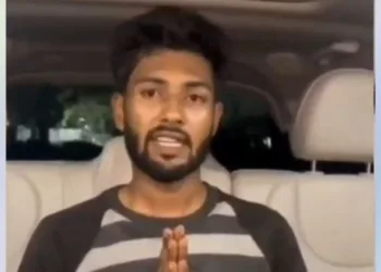 हाथ जोड़कर माफी मांगता लव जिहाद का आरोपी शाहिद