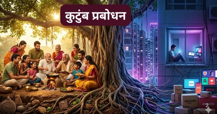 कुटुंब प्रबोधन (फोटो- एआई द्वारा निर्मित)