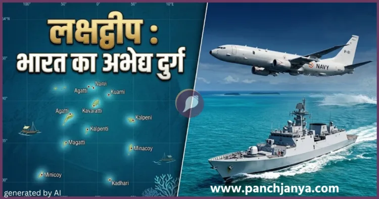 Lakshadweep Strategic Military Base India vs China Indian Ocean