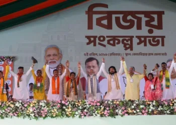 चुनावी महासभा में प्रधानमंत्री श्री नरेंद्र मोदी