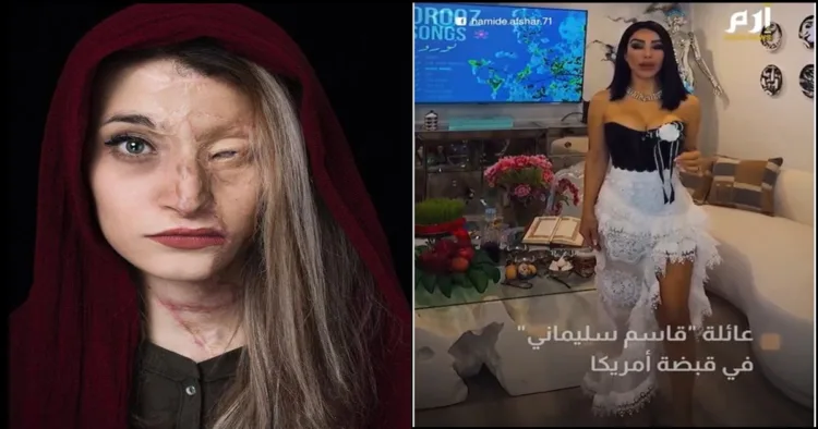 Qasem soleimani niece and tejab Survivor
