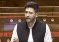 Raghav Chaffha demotion from Rajyasabha